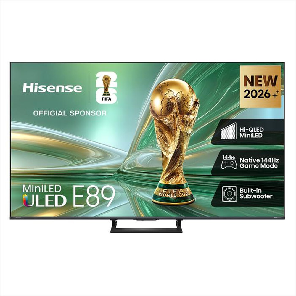 Immagine del prodotto HISENSE - Smart TV Mini LED 4K 55" 55E89S-NERO