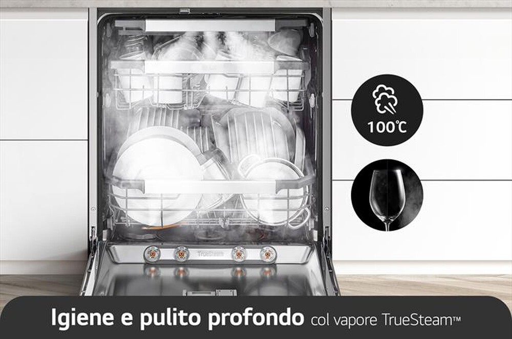 Immagine del prodotto LG - Lavastoviglie DB597TXS  Classe A 14coperti-Noble Steel