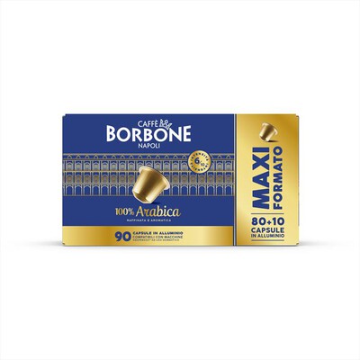 CAFFE BORBONE - NESPRESSO ALLUMINIO 100% ARABICA 80+10 PZ