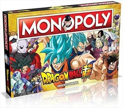 WINNING MOVES - GIOCO IN SCATOLA Monopoly Dragon Ball-Multicolore