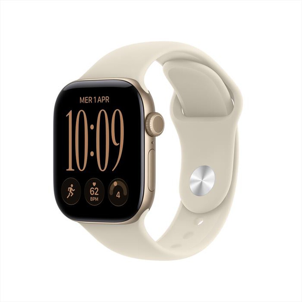 Immagine del prodotto APPLE - Watch Series 12 GPS + Cellular 42mm Alluminio Oro-Sport Band Sabbia - S/M