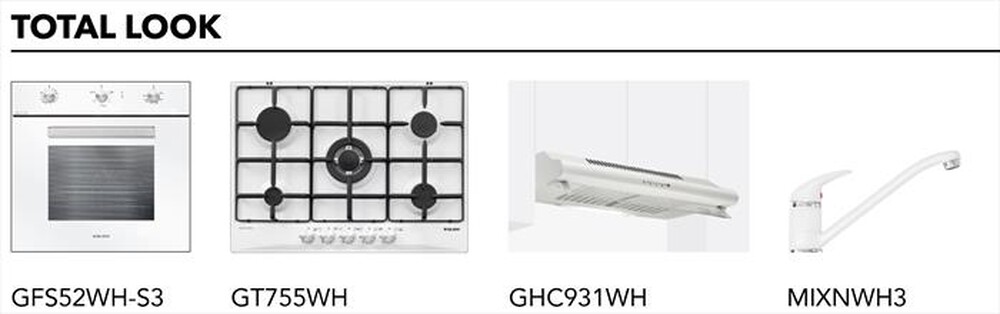 Immagine del prodotto GLEM GAS - Lavello lneare LS2G16WH 2 vasche-BIANCO