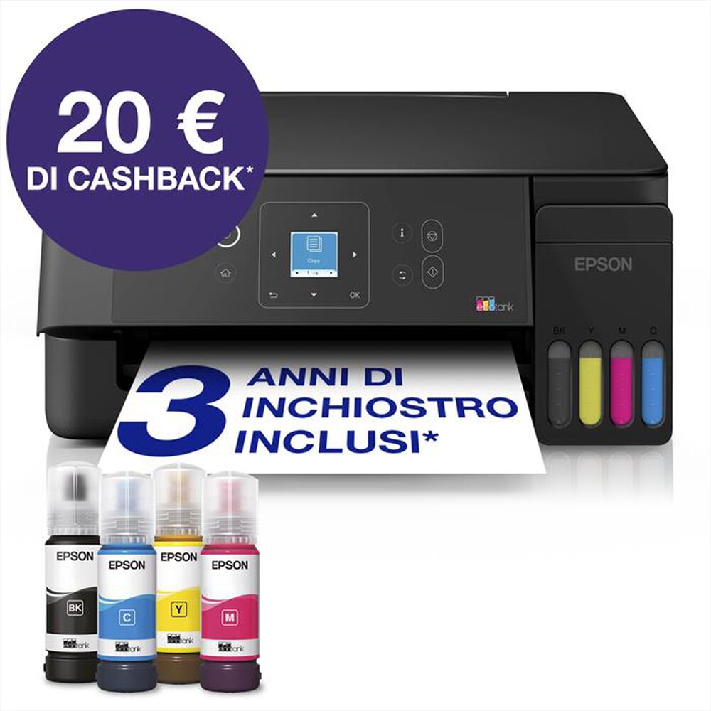 Immagine del prodotto EPSON - Stampante multifunzione ECOTANK ET-2925-Nero
