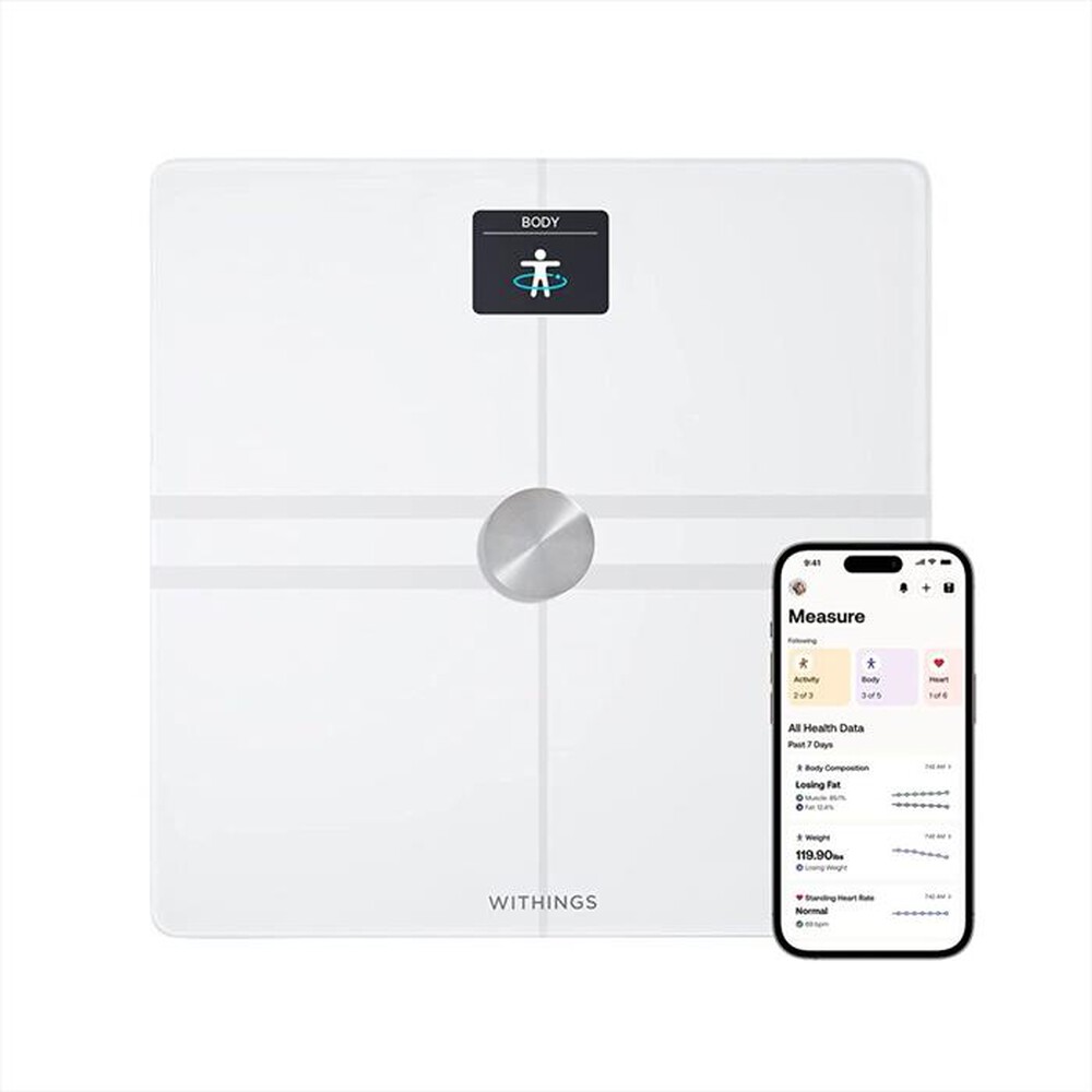Immagine del prodotto WITHINGS - Pesa persone smart BODY COMP-WHITE
