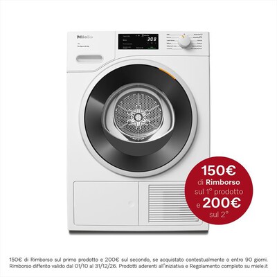 MIELE - Asciugatrice TWD640WP 9Kg Classe C-Nero