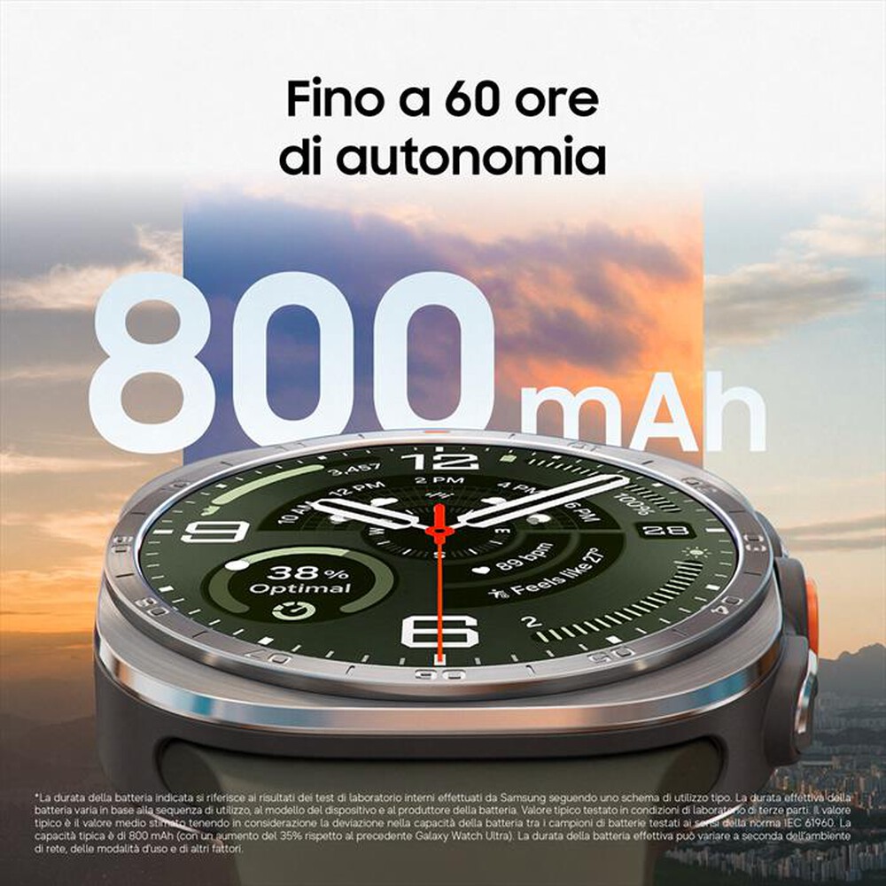 Immagine del prodotto SAMSUNG - Galaxy Watch Ultra2 47mm LTE 2+64GB-Titanium Silver