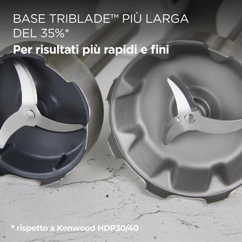 Immagine del prodotto KENWOOD. - Frullatore ad immersione Triblade XL HBM40.306WH-Bianco
