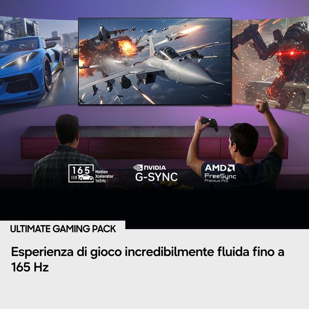 Immagine del prodotto SAMSUNG - Smart TV OLED 4K Vision AI 42" QE42S90HAEXZT-Graphite Black