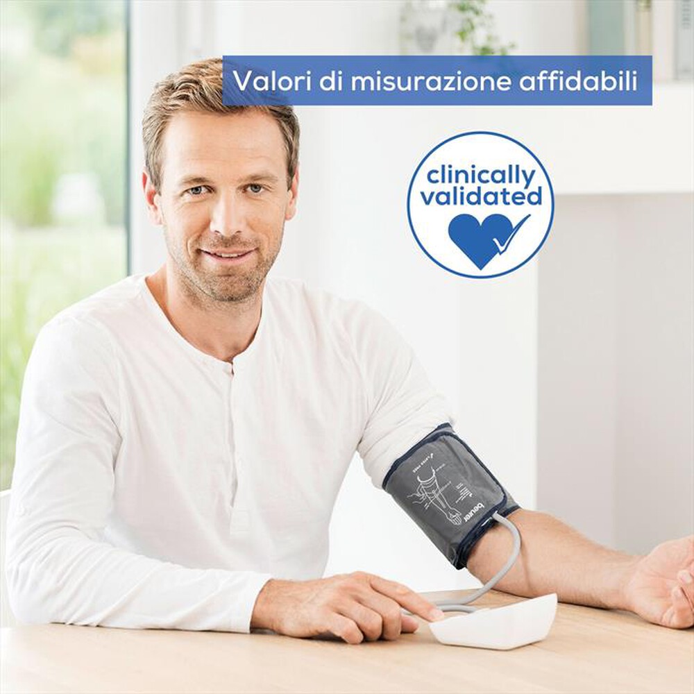Immagine del prodotto BEURER - Misuratore di pressione Dual Energy BM 27+-Bianco