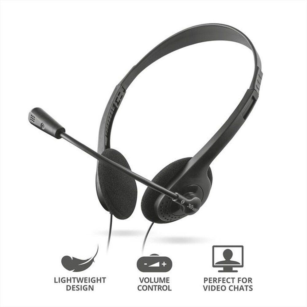 Immagine del prodotto TRUST - PRIMO HEADSET-Black