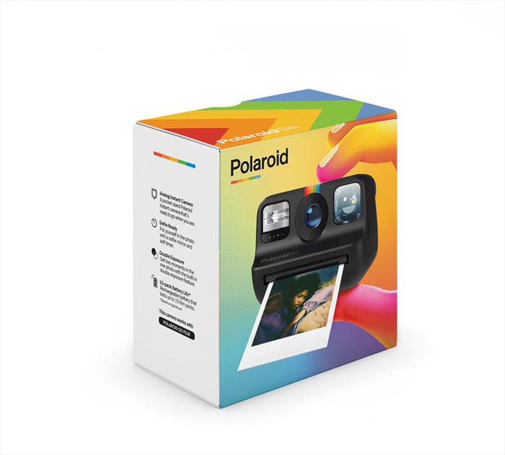 Immagine del prodotto POLAROID - Fotocamera analogica istantanea GO-Black