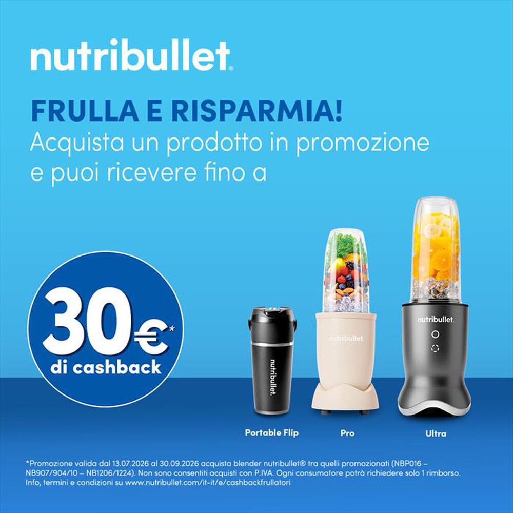 Immagine del prodotto NUTRIBULLET - Frullatore Pro NB907MASL-Azzurro