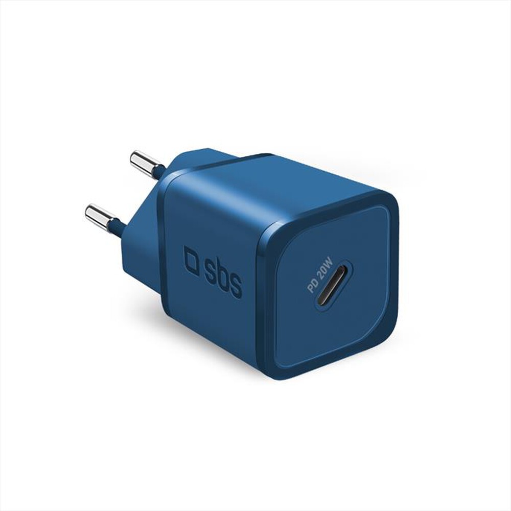 SBS - Caricatore da rete TETRGAN1C20B-Blu