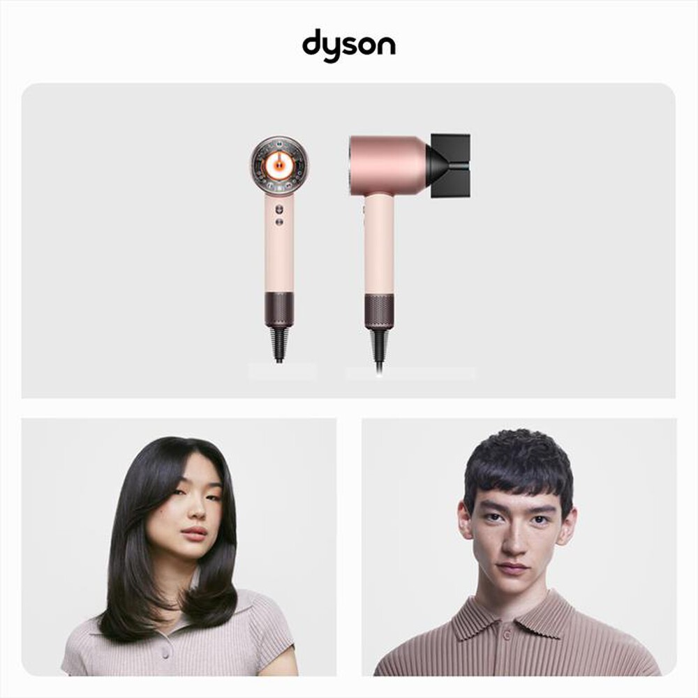 Immagine del prodotto DYSON - Asciugacapelli Supersonic Nural Lisci/Mossi-Rosa Cipria/Oro Rosa