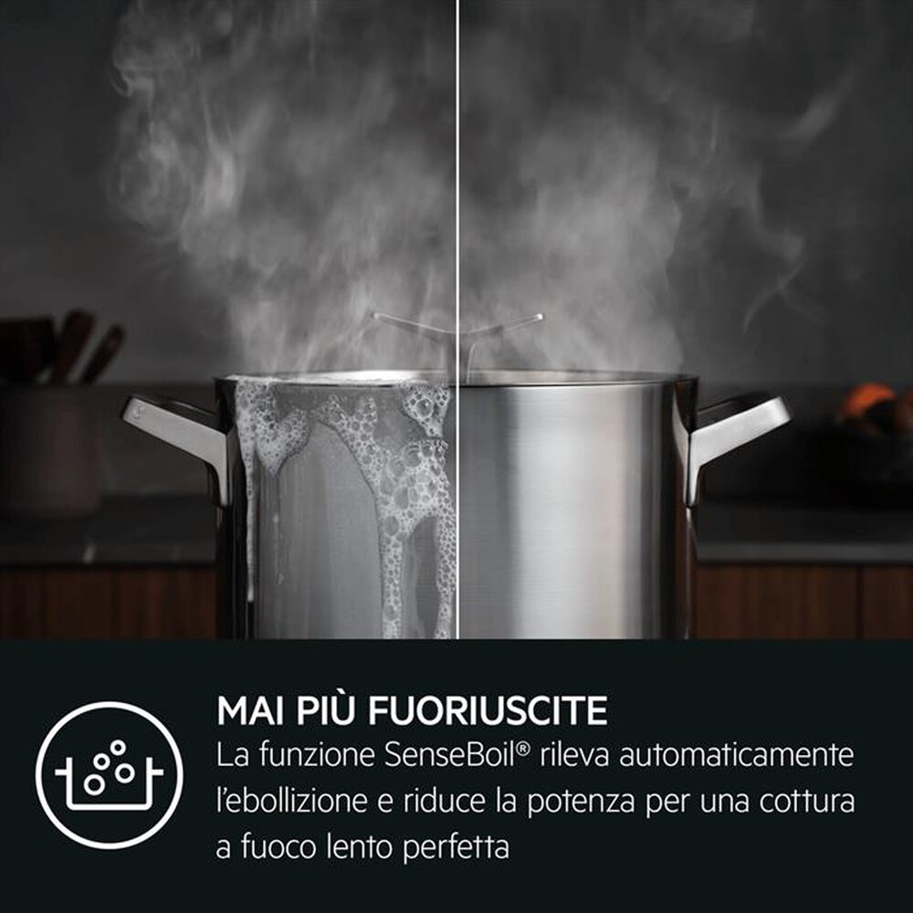 Immagine del prodotto AEG - Piano cottura elettrico TI84IB30IZ 77 cm-Nero