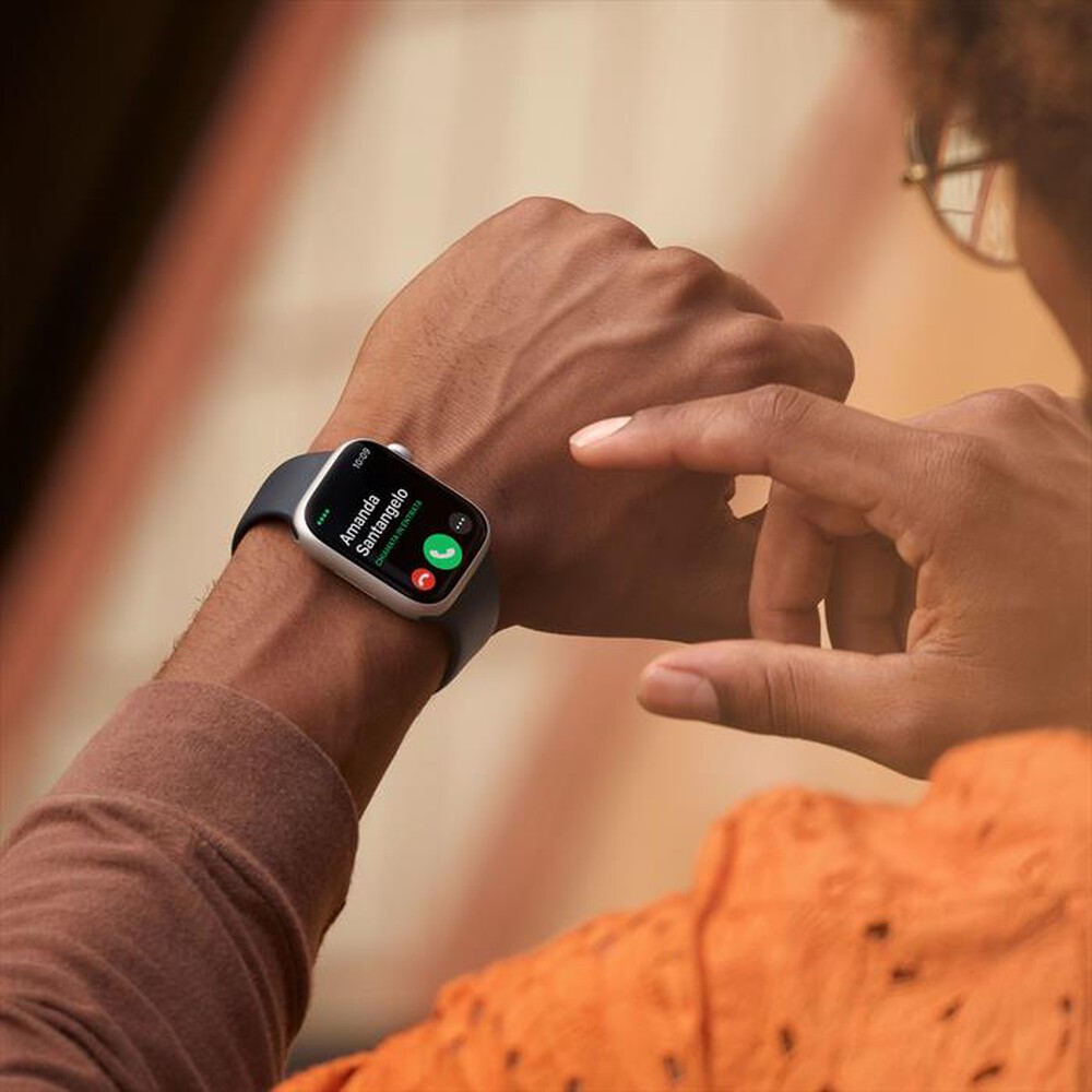 Immagine del prodotto APPLE - Watch Series 8 GPS + Cellular 41mm Acciaio-Grafite - Mezzanotte