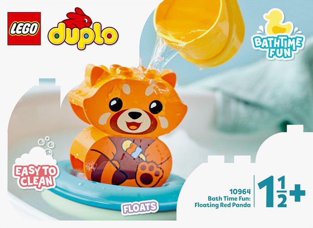 Immagine del prodotto LEGO - DUPLO ORA DEL BAGNETTO: PANDA ROSSO - 10964