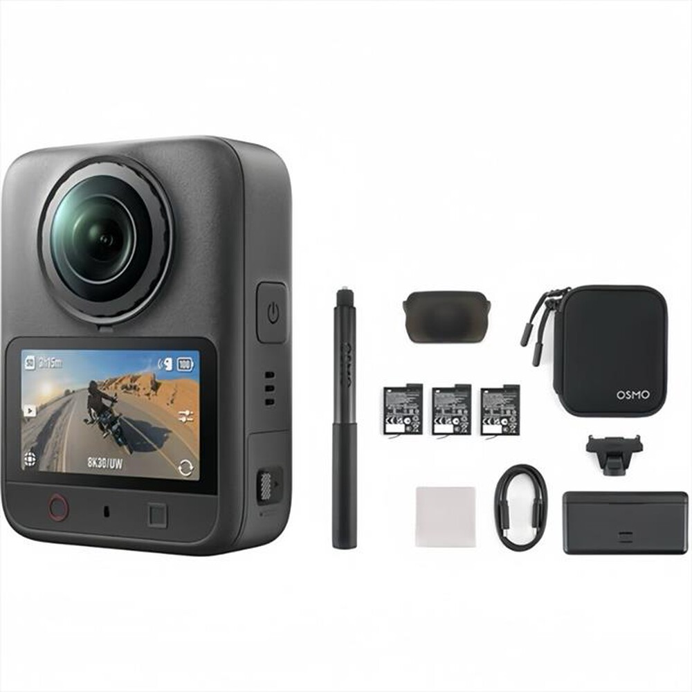 Immagine del prodotto DJI - Fotocamera 8K OSMO 360 II ADVENTURE COMBO-NERO