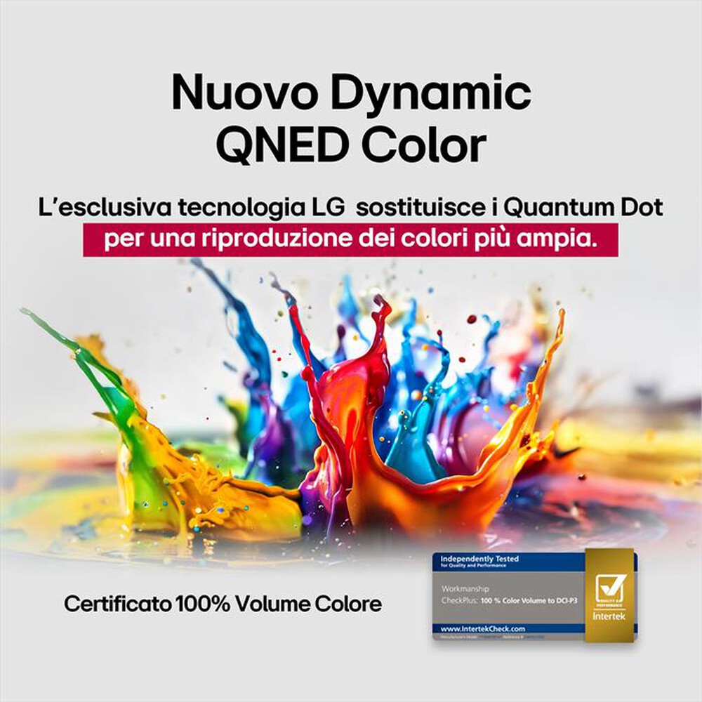 Immagine del prodotto LG - Smart TV QNED AI UHD 4K 65" 65QNED80A6A-Nero