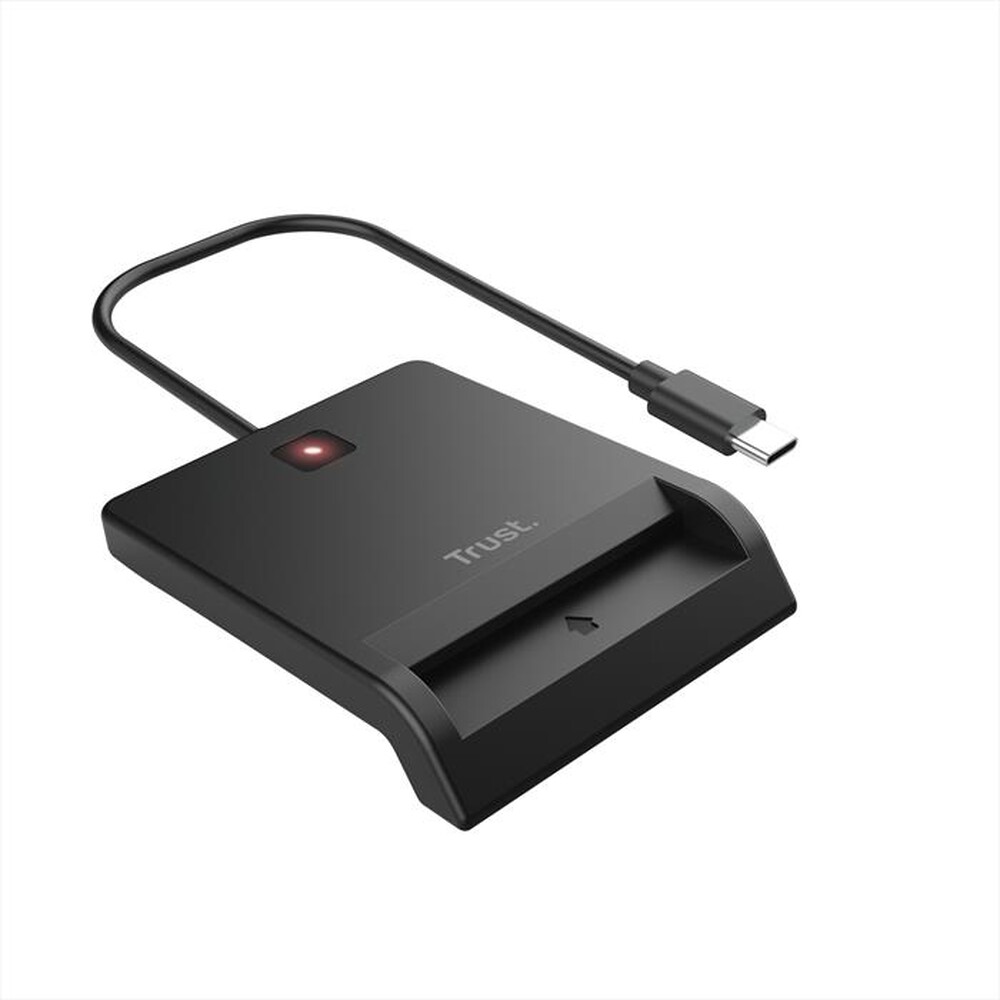 Immagine del prodotto TRUST - Lettore di smart card PRIMO USB-C DNI-Black