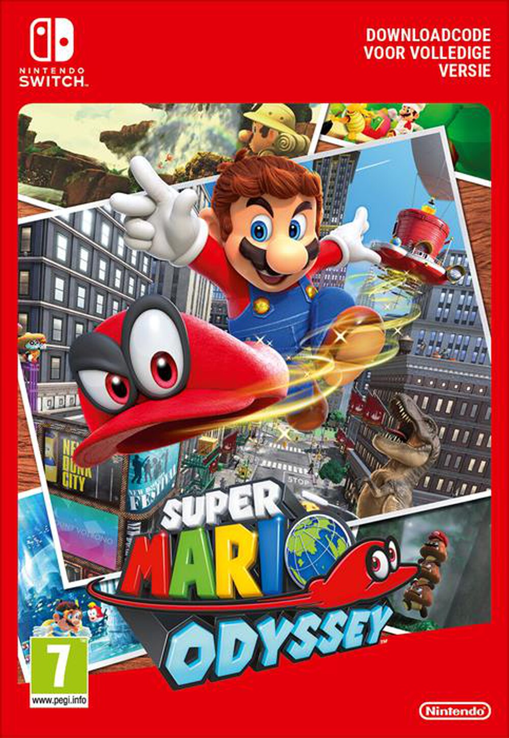 Immagine del prodotto NINTENDO - Switch 1.1 + Mario Odissey-Rosso