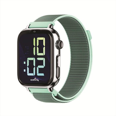 SAVEFAMILY - Smartwatch SAVEWATCH PLUS 2-Argento/Ocean