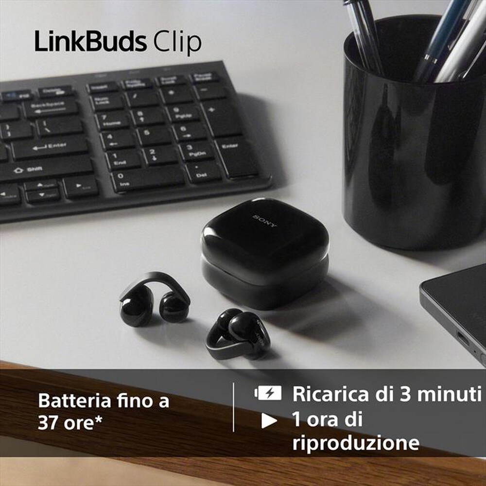 Immagine del prodotto SONY - Auricolari wireless LinkBuds Clip WFLC900G.CE7-Green
