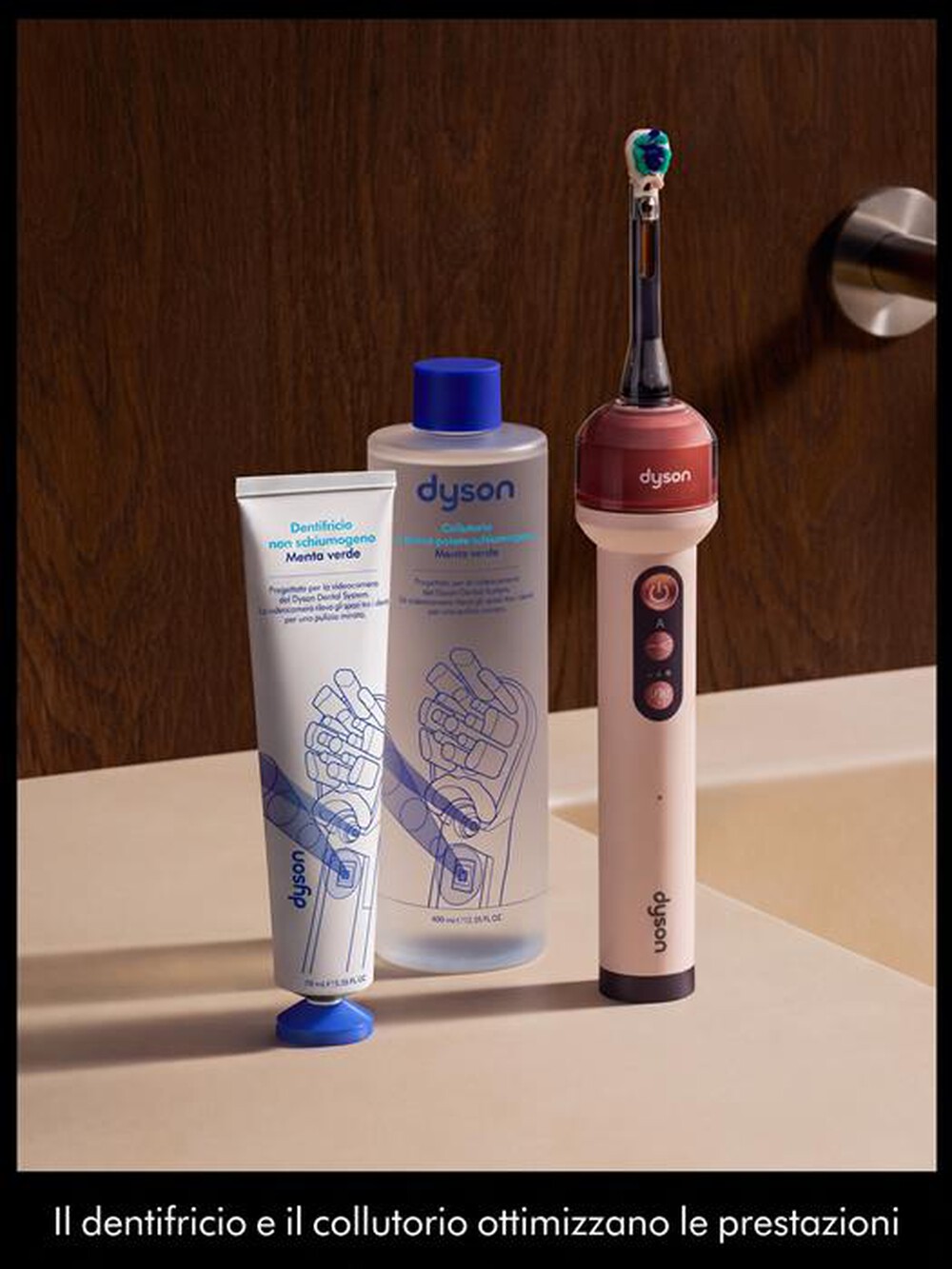 Immagine del prodotto DYSON - Spazzolino elettrico con idropulsore CameraJet-Ceramic Pink