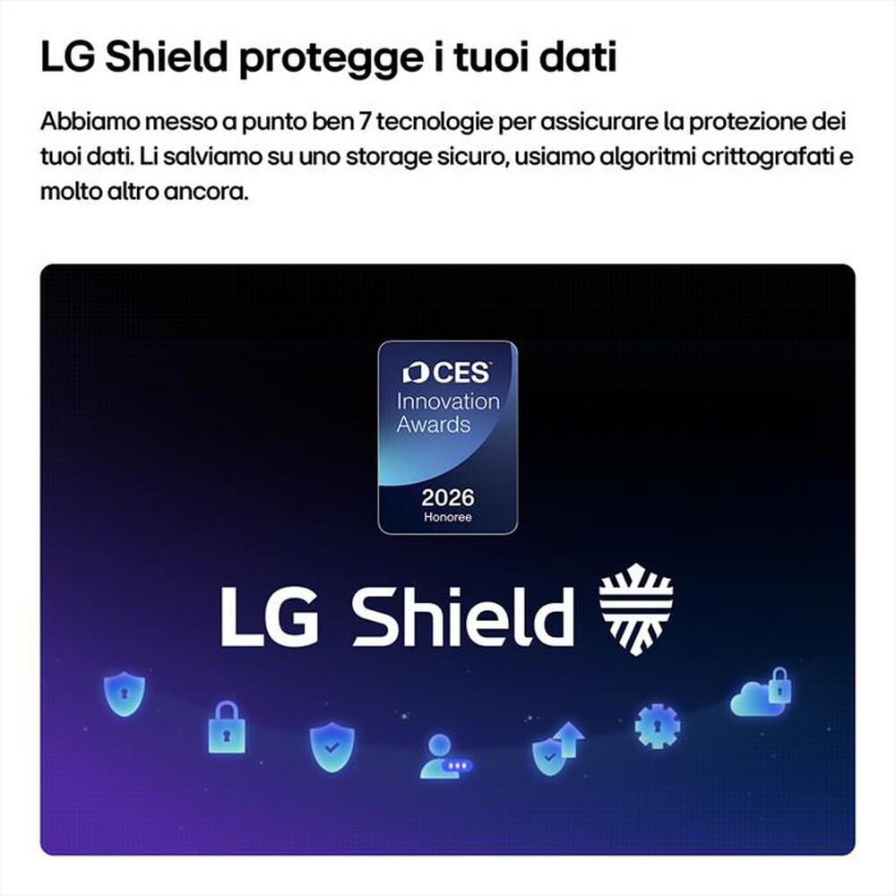 Immagine del prodotto LG - Smart TV OLED 4K Evo AI 55" C6 PRO OLED55C66LB-Charcoal Black