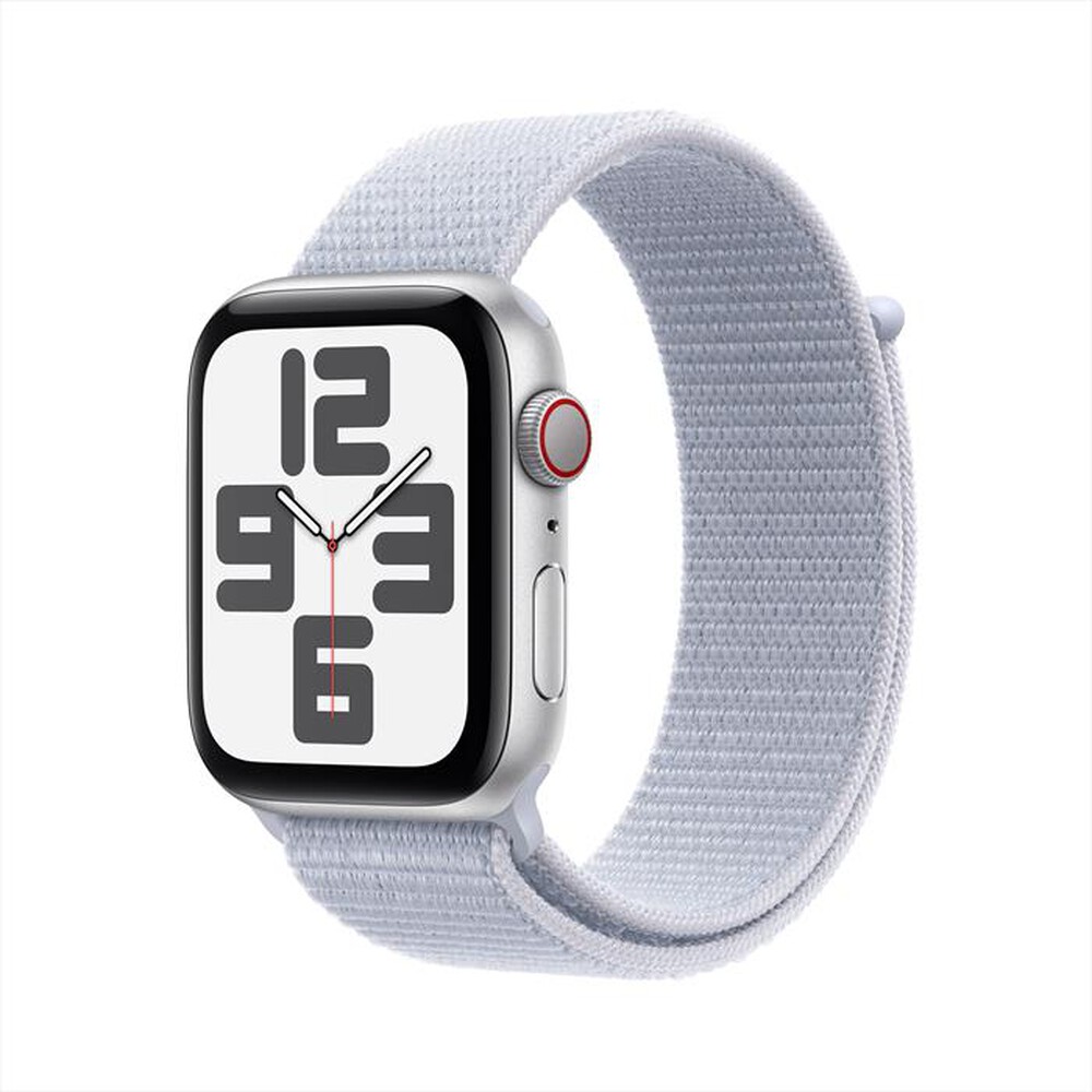 Immagine del prodotto APPLE - Watch SE GPS + Cellular 44mm Cassa Alluminio-Argento - Sport Loop Azzurro