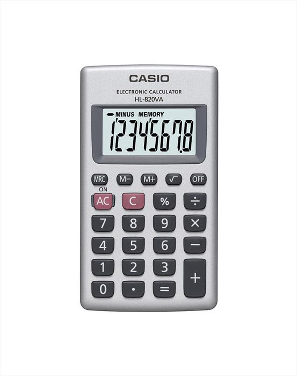 Immagine del prodotto CASIO - Calcolatrice HL-820VA-GRIGIO