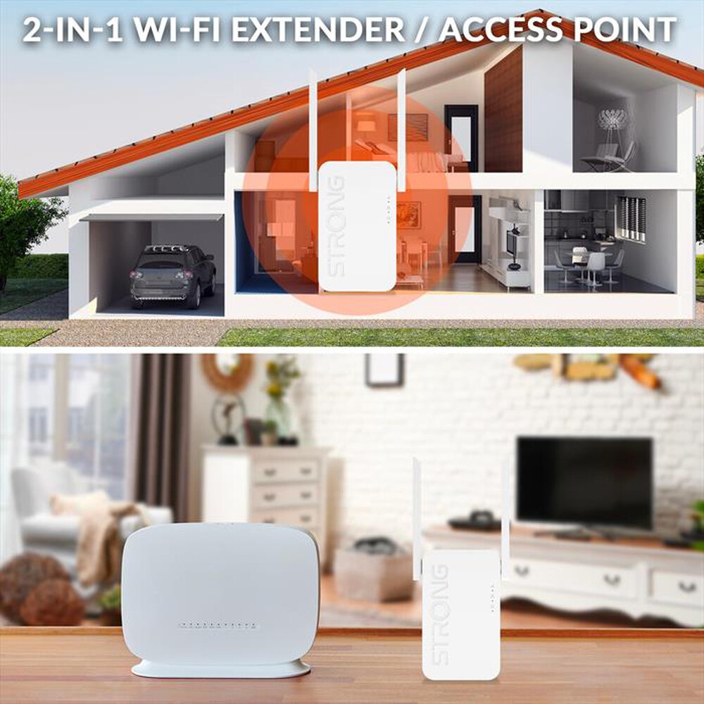 Immagine del prodotto STRONG - Range extender REPEATERAX3000-bianco