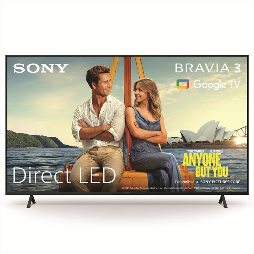 SONY - Smart TV LED UHD 4K 55" K55S39B.CEI-Nero