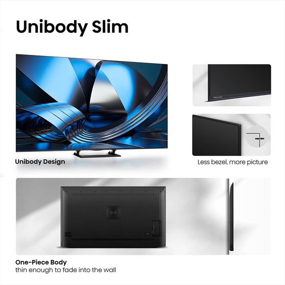 Immagine del prodotto HISENSE - Smart TV Mini LED UHD 4K 50" 50U79SE-NERO