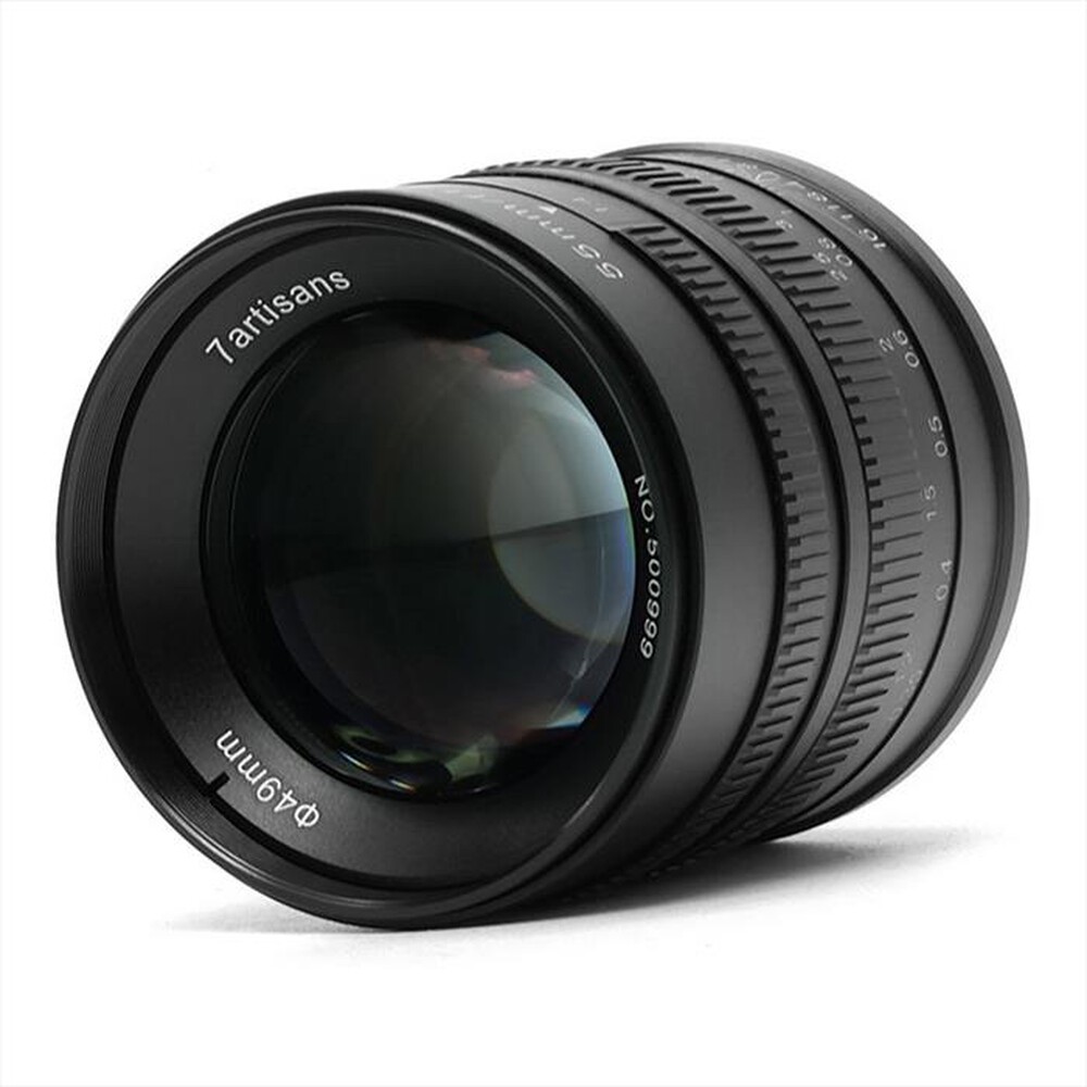 7ARTISANS - OBIETTIVO 55MM F1.4 SONY E-Black