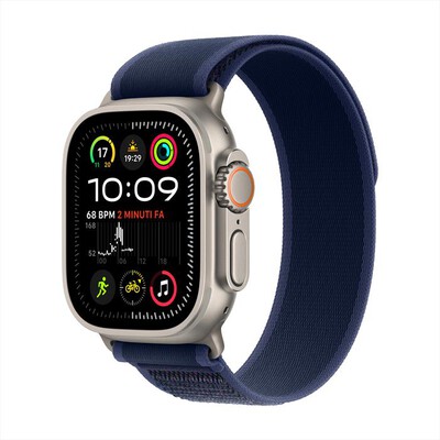 APPLE - Watch Ultra 2 GPS + Cellular 49mm Titanio-Naturale Alpine Loop Blu - M/L