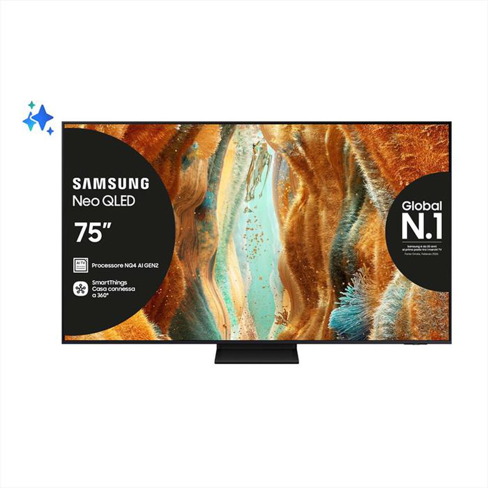 Immagine del prodotto SAMSUNG - Smart TV MINI LED UHD 4K 75" QE75QN70FAUXZT-Black