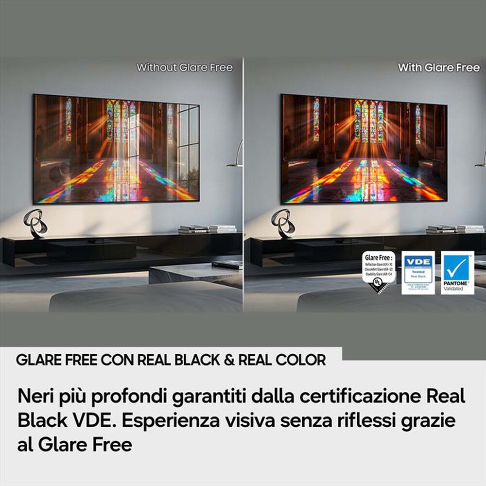 Immagine del prodotto SAMSUNG - Smart TV OLED 4K AI 83" QE83S90HAEXZT-Graphite Black
