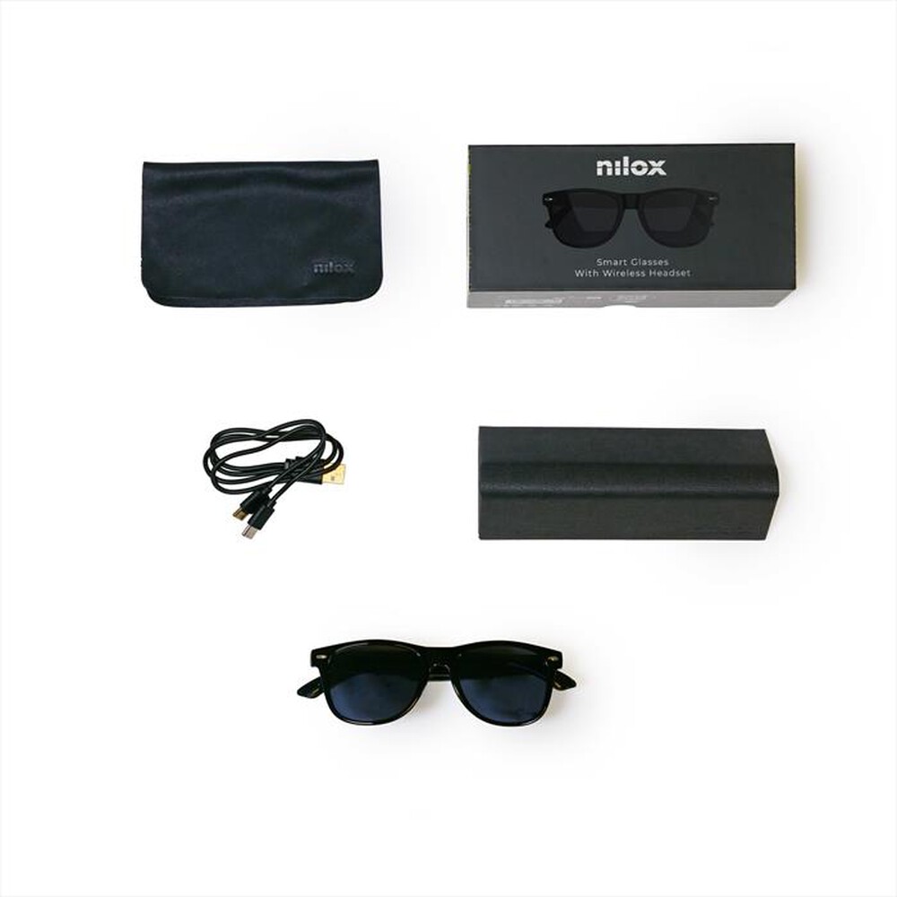 Immagine del prodotto NILOX - Smartglasses con audio Open Ear-NERO