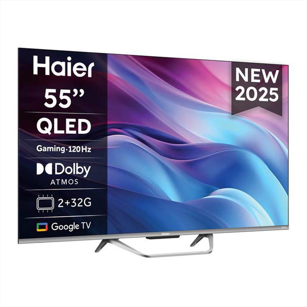 Immagine del prodotto HAIER - Smart TV QLED UHD 4K 55" H55Q80FUX-Nero