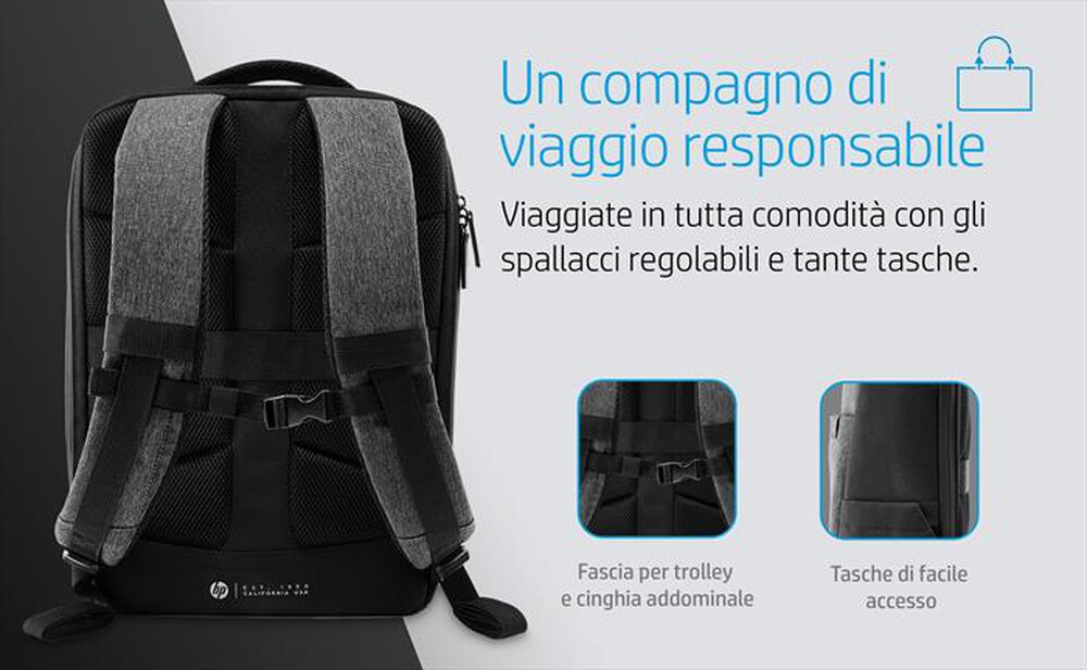 Immagine del prodotto HP - ZAINO RENEW TRAVEL 15.6-Gray