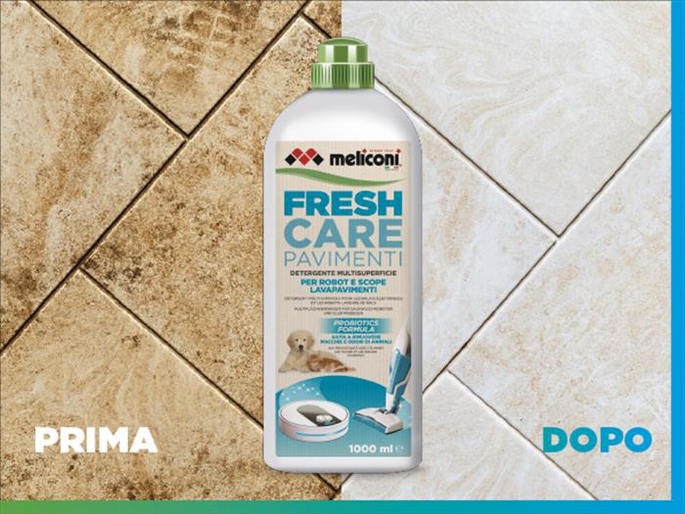 Immagine del prodotto MELICONI - Detergente per scope elettriche e robot FRESH CARE-Bianco