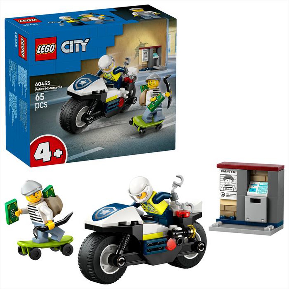 Immagine del prodotto LEGO - CITY POLICE Inseguimento moto della Polizia 60455