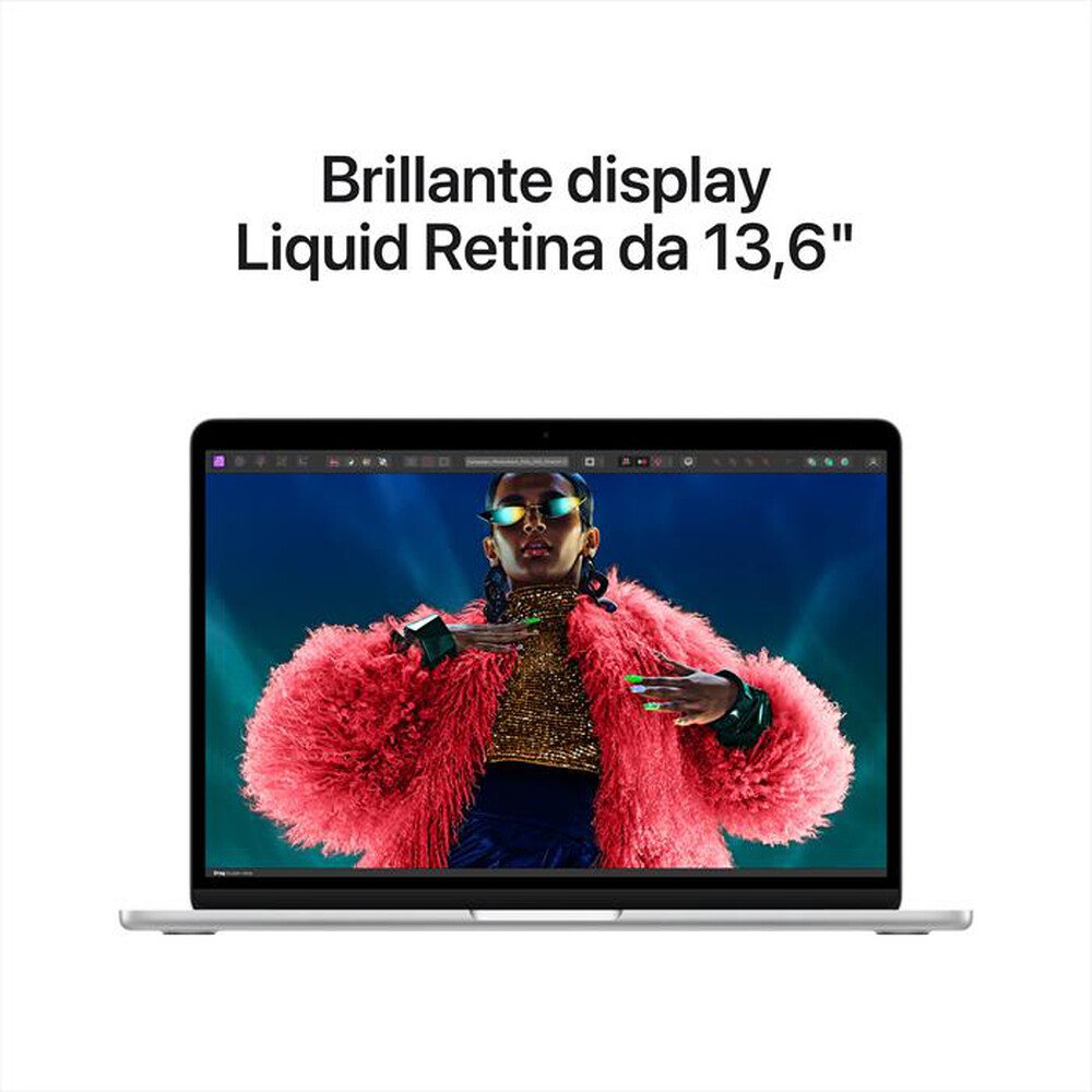 Immagine del prodotto APPLE - MACBOOK AIR 13'' M3 CORE 8 CPU CORE 10 GPU 512GB-Argento