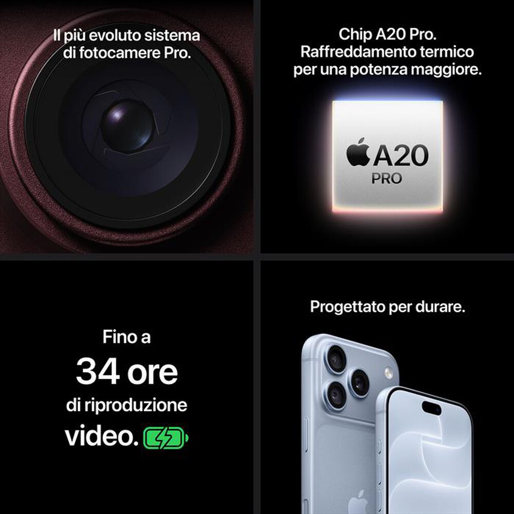 Immagine del prodotto APPLE - iPhone 18 Pro 256GB-Borgogna