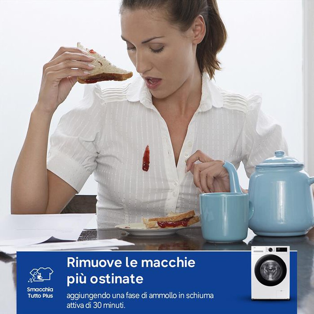 Immagine del prodotto SAMSUNG - Lavatrice WW80CGC04DAEET 8 Kg Classe A-bianco