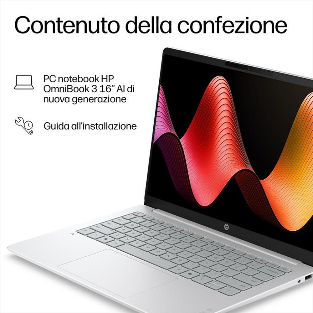 Immagine del prodotto HP - Laptop OMNIBOOK 3 16-BY0009NLX-Glacier Silver
