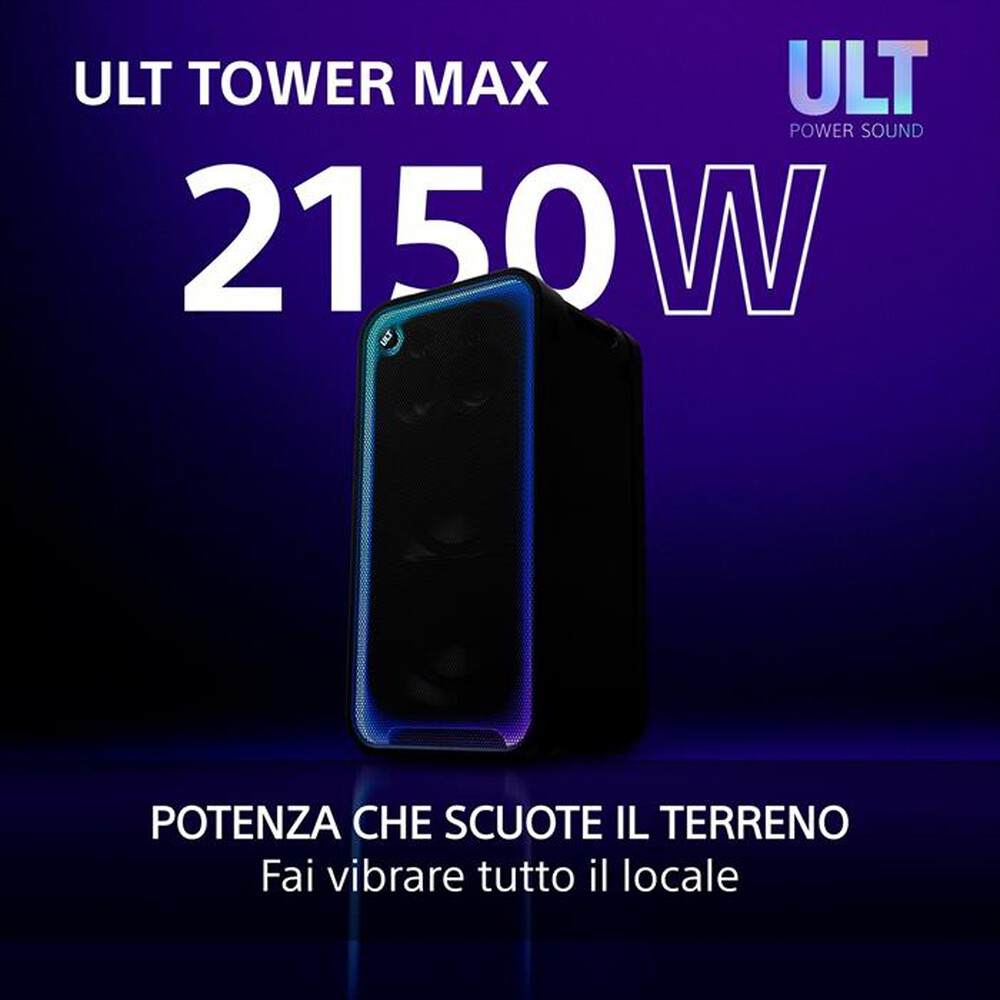 Immagine del prodotto SONY - Party Speaker bluetooth SRSULT3000.CEL-nero