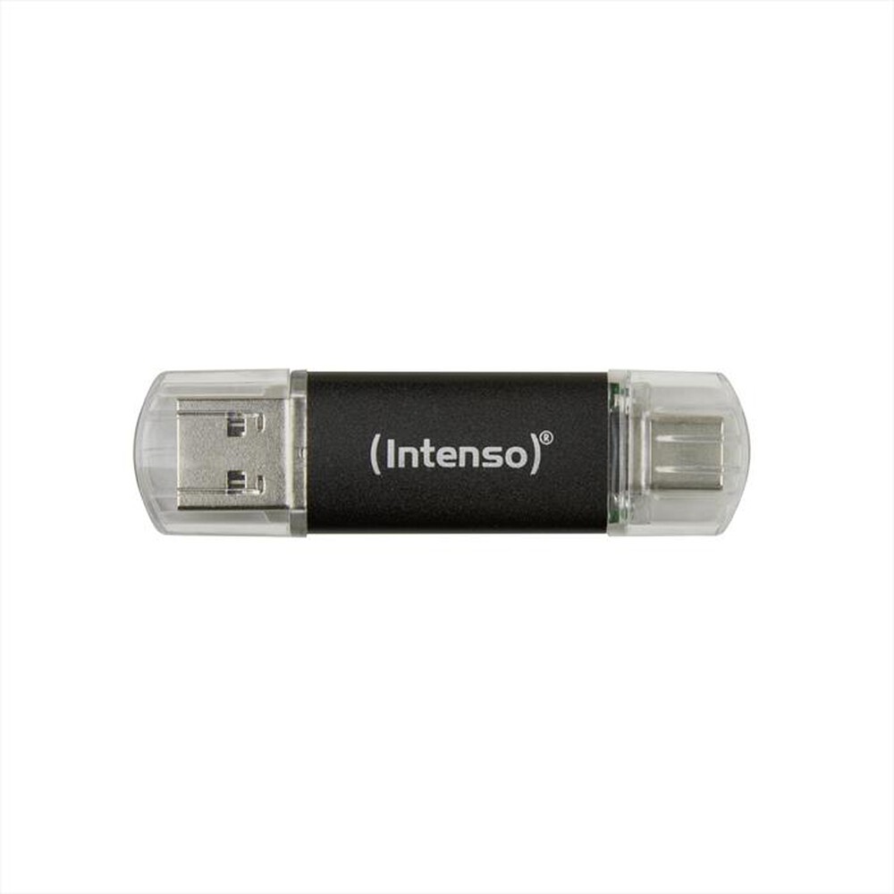 Immagine del prodotto INTENSO - USB DRIVE 3.2 TWIST LINE 128 GB-NERO/GRIGIO
