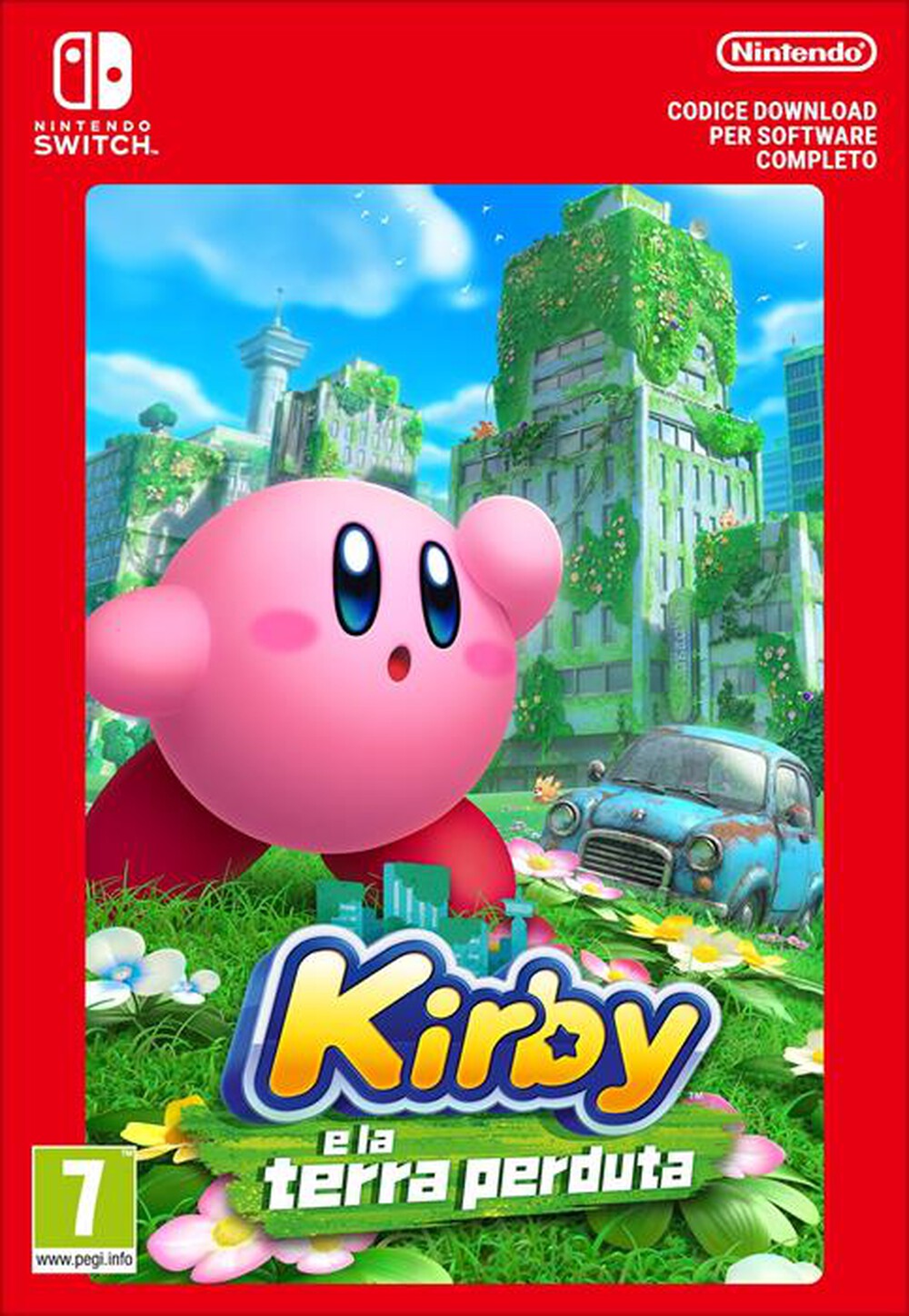 Immagine del prodotto NINTENDO - KIRBY E LA TERRA PERDUTA - CODICE DOWNLOAD